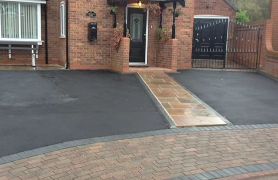Tarmac driveway and entrance detail — JC Style Drives website photograph